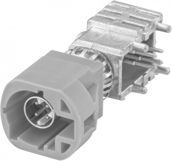 Right angle plug pcb w. housing Rosenberger D4S2UY-40MA5-O
