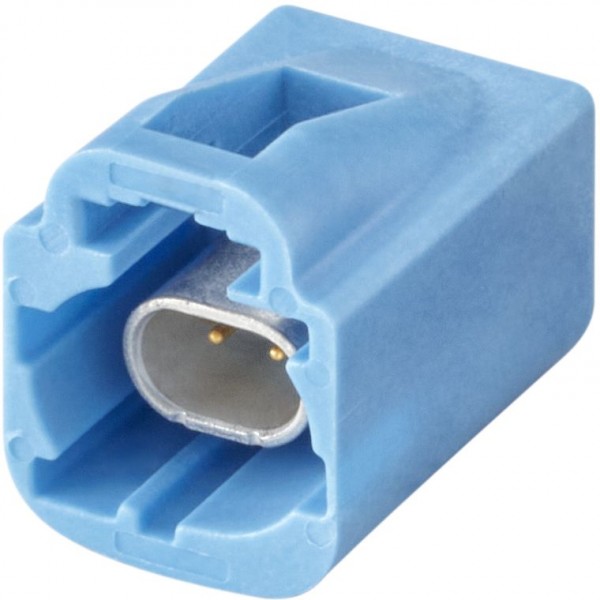 Straight plug pcb w. housing Rosenberger E6S10A-40MT5-C