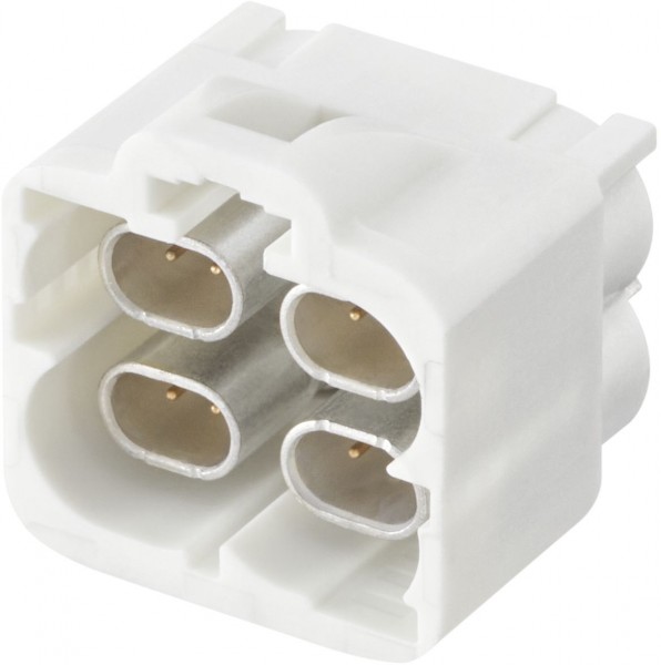 Straight plug pcb w. housing Rosenberger E6S10D-40MT5-B