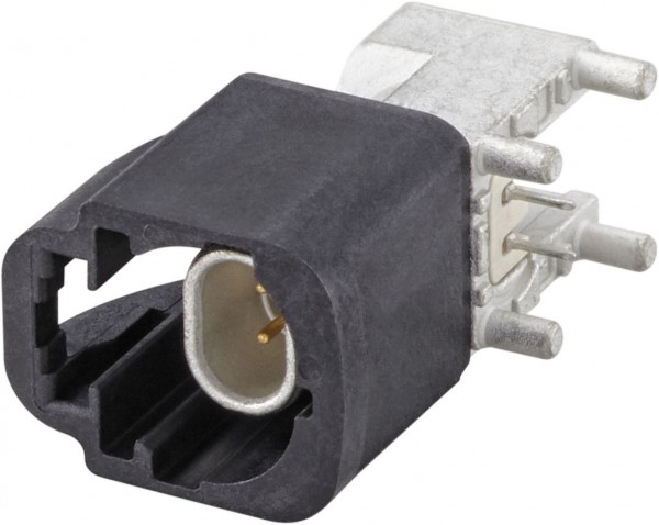 Right angle plug pcb w. housing Rosenberger E6S20A-40MT5-A