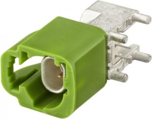Right angle plug pcb w. housing Rosenberger E6S20A-40MT5-E