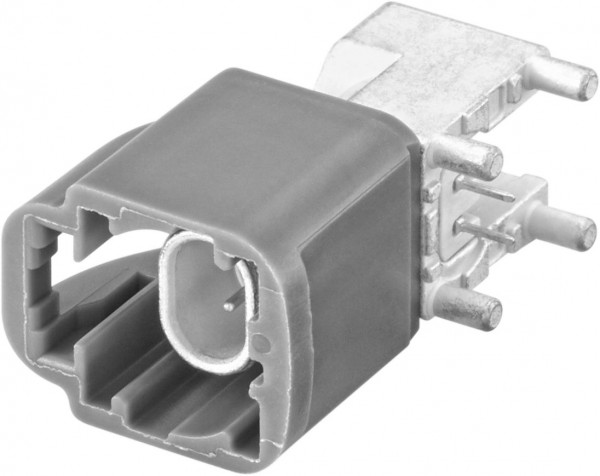 Right angle plug pcb w. housing Rosenberger E6S20A-40MT5-H