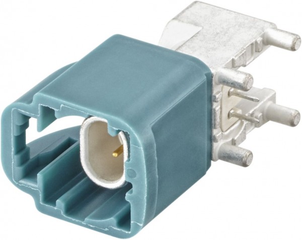 Right angle plug pcb w. housing Rosenberger E6S20A-40MT5-Z
