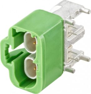 Right angle plug pcb w. housing Rosenberger E6S20B-40MT5-E