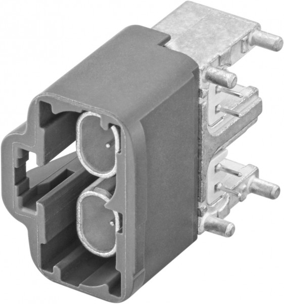 Right angle plug pcb w. housing Rosenberger E6S20B-40MT5-F