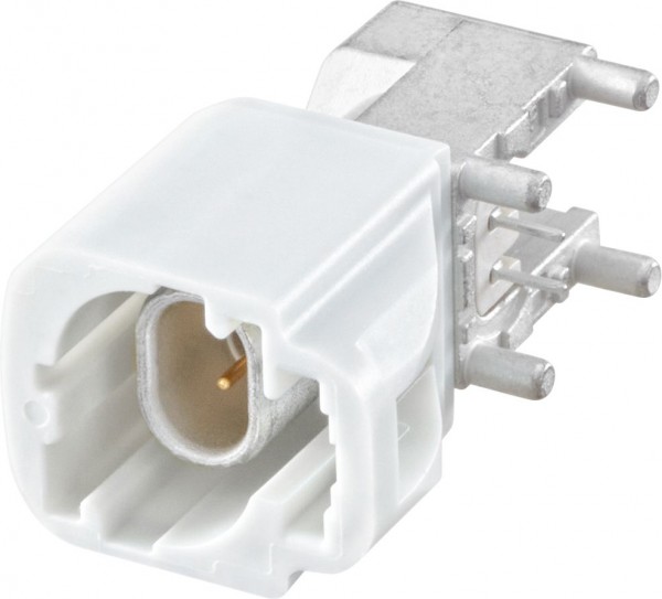 Right angle plug pcb w. housing Rosenberger E6S22A-40MT5-B