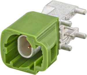 Right angle plug pcb w. housing Rosenberger E6S22A-40MT5-E