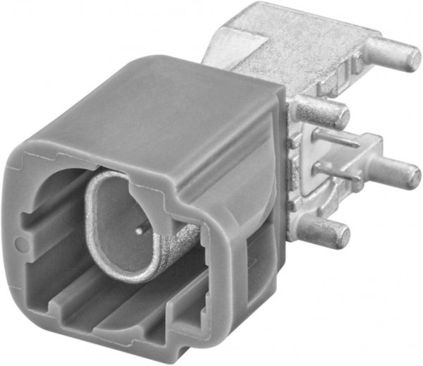 Right angle plug pcb w. housing Rosenberger E6S22A-40MT5-K