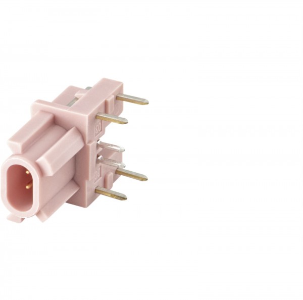 Right angle plug pcb w. housing Rosenberger E7S22A-40MX5-H