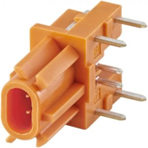Right angle plug pcb w. housing Rosenberger E7S23A-40MX5-M