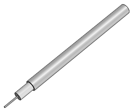 Кабель коаксиальный H+S EZ 86 SP 2M