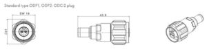 Соединитель оптический H+S ODCP-2 SM
