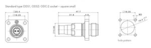 Соединитель оптический H+S ODCS-2 MM
